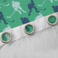 thumbnail image 4 of Homewish Ice Hockey Curtains Pack of 2 (42x84 Each) For Teens,Ball Game Curtains Blackout,Sport Theme Bedroom Curtains,Luxury Bedroom Decor, 4 of 6