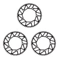 thumbnail image 3 of Youkk Alloy Crank set - Durable Precise Fit Smooth Operation - Guaranteed Compatibility Bicycles Crank 52T black 3Set, 3 of 6