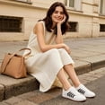thumbnail image 2 of Ecetana Sneakers for Women Lightweight Non-Slip Casual Shoes Comfort Walking Driving Shoes, 2 of 8