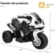 thumbnail image 5 of Moto Montable para Niños Costway Con Ruedines Faros Música 3 Ruedas Alimentada a Batería Negro 66 x 37 x 44,5 cm, 5 of 8