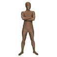 thumbnail image 2 of AltSkin Full Body Spandex/Lycra Suit (XS, Chocolate), 2 of 2
