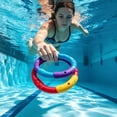 thumbnail image 6 of Tdxkok Pool Diving Rings Set 3 Pack,Colorful Underwater Diving Toys for Swimming Training,Pool Games,Summer Party Favors,Water Play and Skill Practice for Ki-ds, 6 of 7