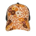 thumbnail image 2 of Picia Hippie Ditsy Floral Pattern Trucker Hat,Baseball Cap,Sun Protection Cap,Stylish Headwear,Leisure Cap,Outdoor Sports Cap, 2 of 7