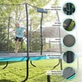 thumbnail image 4 of Skywalker Trampolines Signature Series 15'x9' Rectangle Trampoline with Safety Enclosure Net - Premium Outdoor Recreational Trampoline for Kids & Adults, 4 of 6
