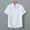 White, variant on Mens Shirts Clearance,Mens Short Sleeve Cuban Camp Guayabera Shirt Linen Cotton Hippie Beach Button Down Shirts Beige M