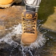 thumbnail image 4 of CC-Los Men Waterproof Hiking Boots Outdoor Mid Top Trekking Lightweight Non Slip Boots 7.5-14, 4 of 8