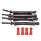 thumbnail image 2 of Juego de acoplador de eje de transmisión CVD, Kit combinador de eje delantero y trasero Cardan para coche RC para Traxxas Slash 727, camión corto, Rojo, 2 of 10