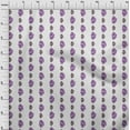 thumbnail image 4 of oneOone Silk Tabby Purple Fabric Block Sewing Craft Projects Fabric Prints By Yard 42 Inch Wide, 4 of 5