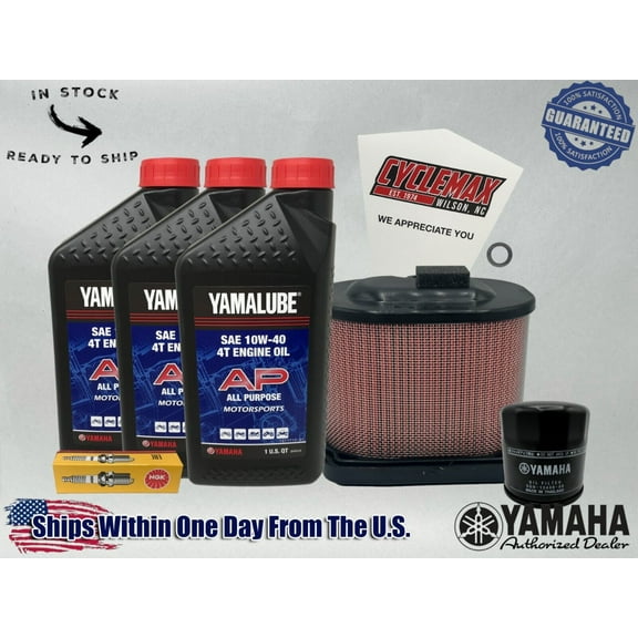 Cyclemax Standard Yamalube Tune-Up Kit fits 2018-2025 Yamaha XSR700