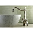 thumbnail image 2 of Kingston Brass KS1498BPL Vessel Mount Bathroom Faucet, Brushed Nickel, 2 of 3
