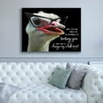 thumbnail image 4 of Epic Graffiti 'Ostrich Don't Text Me' by Cindy Jacobs, Canvas Wall Art, 54"x40", 4 of 8