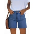 thumbnail image 5 of EMMIOL Women's High Waisted Denim Jean Shorts - Trendy Casual Jorts, 5 of 6
