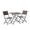 thumbnail image 1 of Mesa con 2 Sillas Plegables NATERIAL ZENA Rattan, 1 of 10