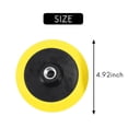 thumbnail image 2 of 5 Inch(125mm) Hook and Loop Sanding Pad 5 Inch Sander Backing Plates with 5/8-11 Threads(2 Pack), 2 of 8
