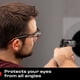 thumbnail image 5 of Gafas de seguridad con lentes envolventes transparentes antiarañazos NoCry, 5 of 25