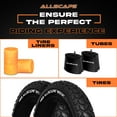 thumbnail image 4 of HEB Allscape Bike Tire Liner (2 Pack) - Polyurethane Bike Tube Protector Liner - Easy-to-Install, Heat & Weather Resistant Fat Tire Liner 20x4 / 24x4 / 26x4 Fat Bike Tube Liner, 4 of 7