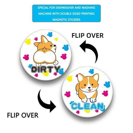 

Home Decor Clearance Fun Gifts Summer Home Decorations Fun And Practical Home Decor Double Sided Fridge Magnet Dishwasher Magnetic Sticker Clean Dirty Sign Household Items Big Holiday Deals