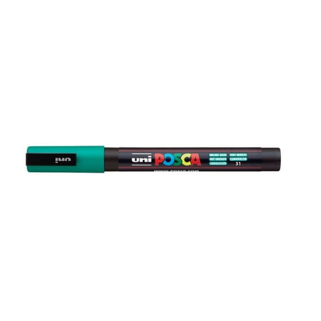 UPC: 4902778036815 | POSCA Paint Marker PC-3M Fine Bullet Emerald Green