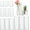 12 Pack (4,6,8,10 Inch ), variant on PETGLE Glass Cylinder Vase Sets 16 Pack Tall Clear Flower Vase Hurricane Floating Candle Holder for Table Centerpiece Wedding Home Décor(2.17 x 4IN + 2.56 x 6IN + 3.15 x 8IN + 3.55 x 10IN)