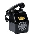 thumbnail image 2 of Alcancía con forma de teléfono retro, figura de alcancía, accesorios de fotografía, esfera de alcancía Negro, 2 of 9