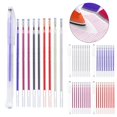 thumbnail image 5 of LEEYNEER Sewing Pen Widely Used Bright Color Practical Heat Erasable Fabric Marking Pen with Refills, 5 of 5