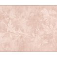 thumbnail image 1 of Fleurs Beiges sur Vigne Damas Coco Blanc Papier Peint Bord Rétro Design, Rouleau 15' x 6,5'', 1 of 3