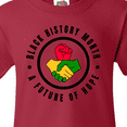 thumbnail image 4 of Inktastic Black History Month a Future of Hope Youth T-Shirt, 4 of 5