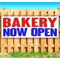 thumbnail image 1 of Bakery Now Open 13 oz Vinyl Banner With Metal Grommets, 1 of 4