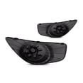 thumbnail image 2 of KarParts360 For Hyundai Santa Fe 2010 2011 2012 Fog Light Cover Driver And Passenger Side | Pair | Front | Textured Black | Replacement For HY1038119, HY1039119 | 865132B700, 865142B700, 2 of 8