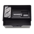 thumbnail image 1 of Replacement For Tesla Model 3 Center storage armrest Console Eyeglass Wallet Storage Armrest Box Small Things Organizer Tray, 1 of 9