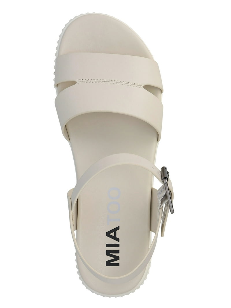 mia MIA TOO Women's Damarsia Platform Wedge Sandal - Walmart.com