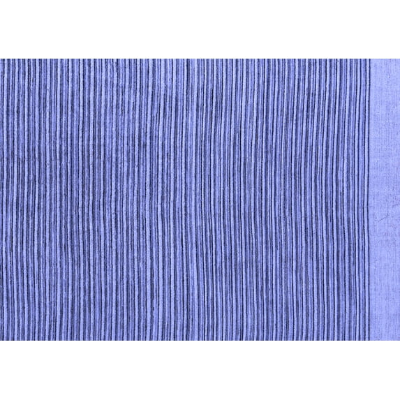 Ahgly Company Indoor Rectangle Abstract Blue Modern Area Rugs, 2' x 3'