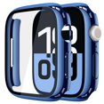 thumbnail image 1 of Funda Misxi de cristal templado con protector de pantalla para Apple Watch 10, 1 of 9