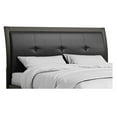 thumbnail image 6 of FOA Muscett 4pc Espresso Solid Wood Bed Set-Full+Nightstand+Dresser+Mirror, 6 of 6