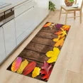 thumbnail image 3 of Alfombra de cocina, dormitorio, sala de estar, alfombra de entrada, pasillo de casa, balcón, alfombra absorbente, alfombra larga antideslizante con patrón de madera, 3 of 5