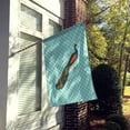 thumbnail image 2 of Animal/Bird Themed Blue Check Flag Canvas, 2 of 4