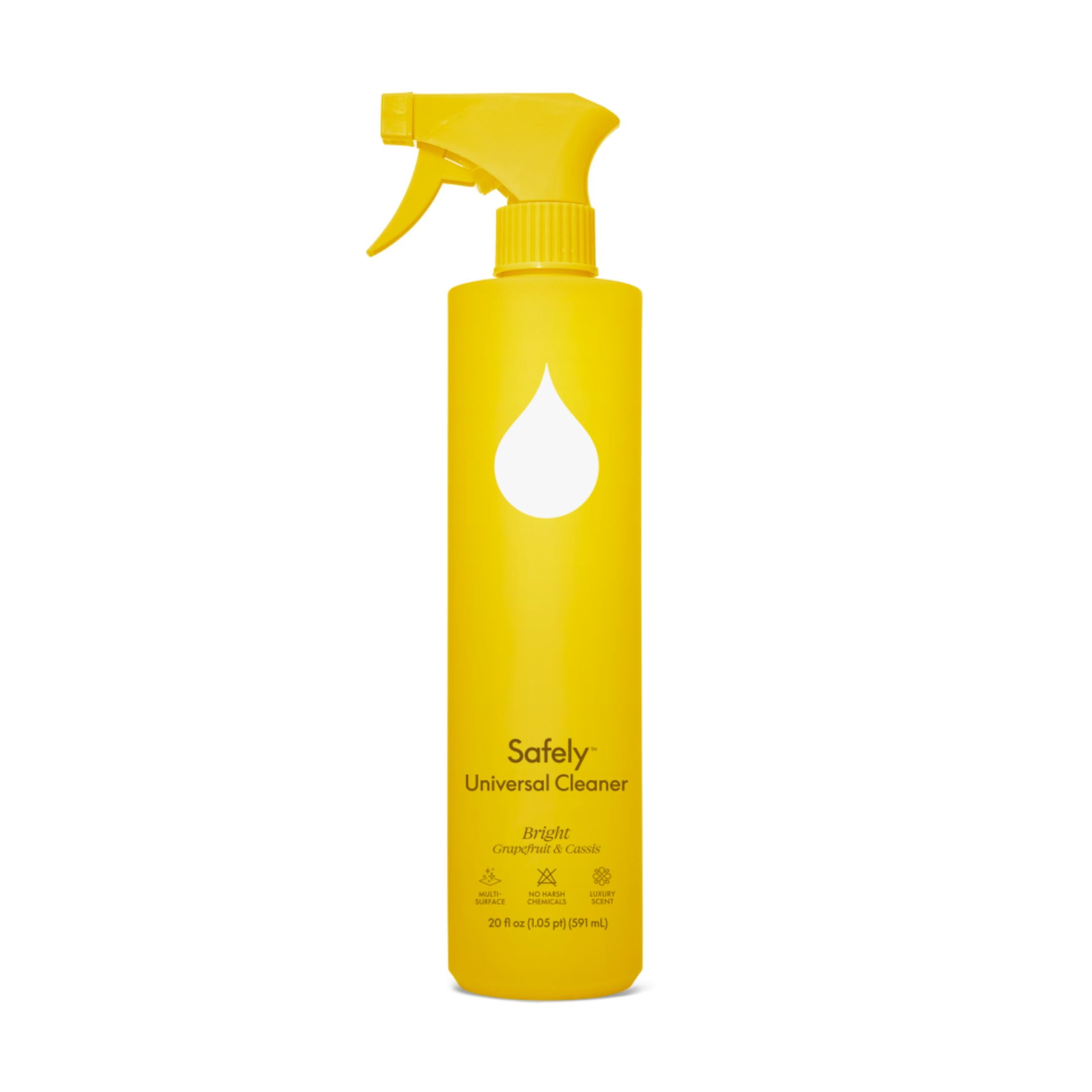 (2 pack) Safely Multi-Surface Universal Cleaner, Bright Scent, 20 fl oz