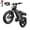 Black, variant on 1000W Electric Bike for Teens&adults, UL2849 Certified Fat Tire E-Bike, 25MPH 48V 15.6Ah Mountain Bike , Cool off-Road Electric Bike Gift for Teenage Riders