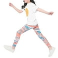 thumbnail image 5 of 4-10T Girls Footless Prints Leggings Casual Yoga Pants Tights Trousers for Kids, 5 of 7