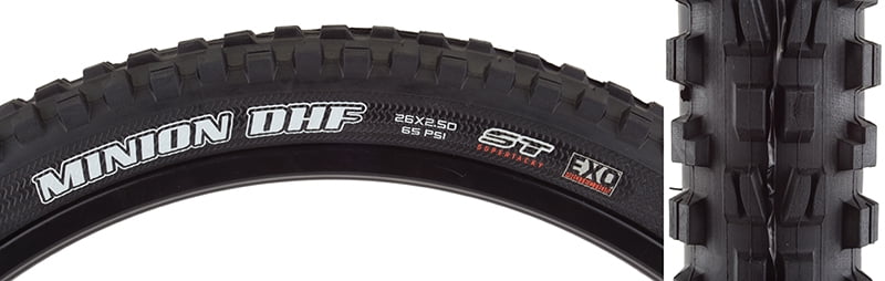 MAXXIS Super Tacky Minion DHF 26×2.35 Maxxis Minion Dhf 26X2.35 Bk Wire Sc Tire - Walmart.com
