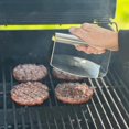 thumbnail image 3 of Outset Burger Smasher, Stainless Steel, 6", 3 of 5