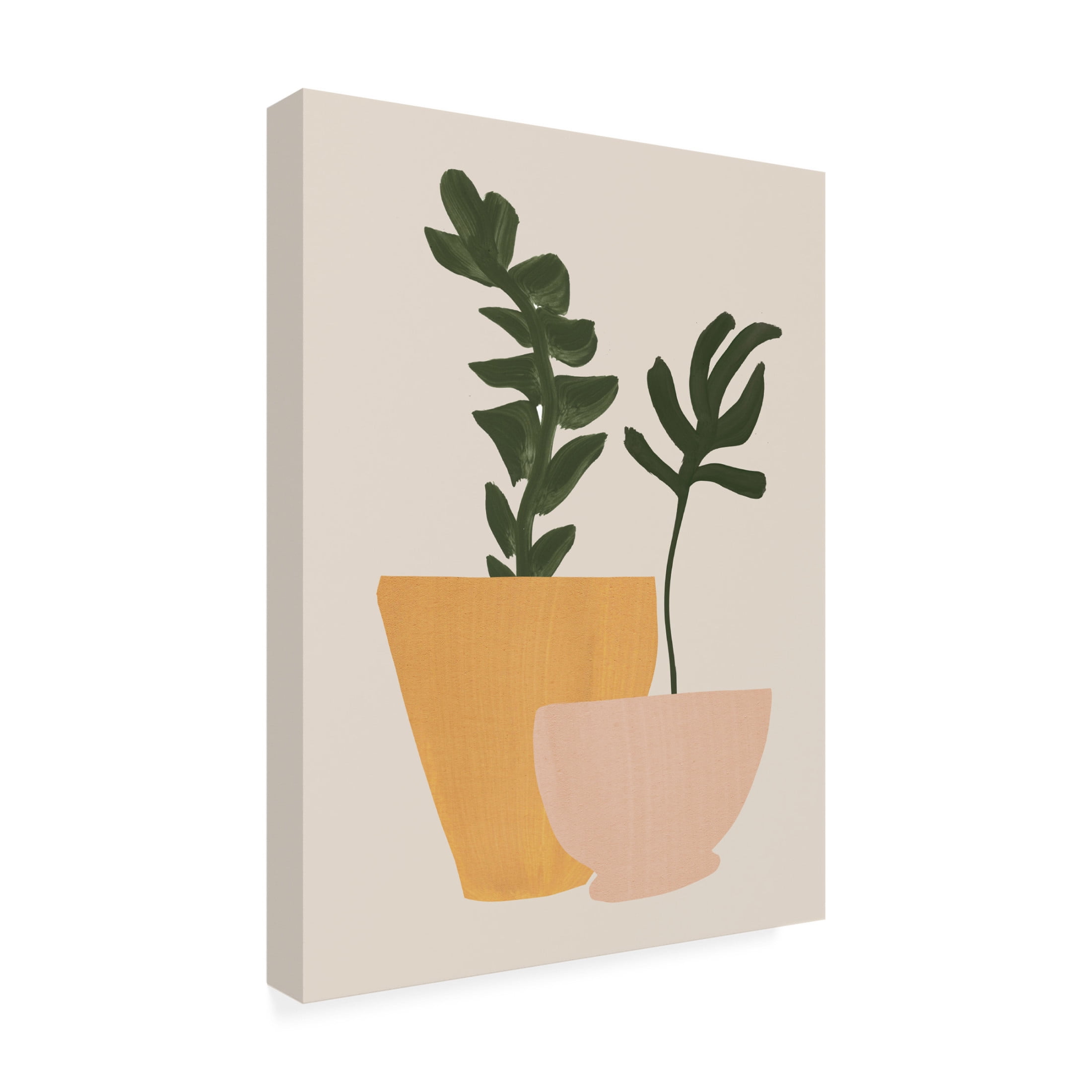Trademark Fine Art Dan Hobday  Planted Canvas Wall Art