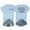 Blue, variant on Womens tshirts casual letter printed summer casual short sleeve tees cute trendy going out tops street style baseball tshirts