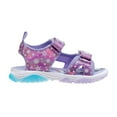 thumbnail image 2 of Disney Frozen II Girls Hook & Loop Girls Open Toe Toddler Sport Sandals - Lilac Blue, 6, 2 of 7