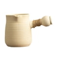 thumbnail image 4 of Tetera de , Infusor de té, teteras duraderas con mango lateral para senderismo al aire libre, casa de té, regalo para amantes del té en el , blanco, l BLESIY Tetera con infusor, 4 of 8