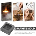 thumbnail image 3 of OUNONA Graphite Ingot Mold Reusable Graphite Melting Tool For Diy Casting High Purity For Use And Science Education, 3 of 8