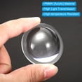 thumbnail image 4 of Uxcell Diameter 45mm High 14mm PMMA Flat Convex Lens LED Flashlight Optical Lens, Transparent, 5 Pcs, 4 of 6