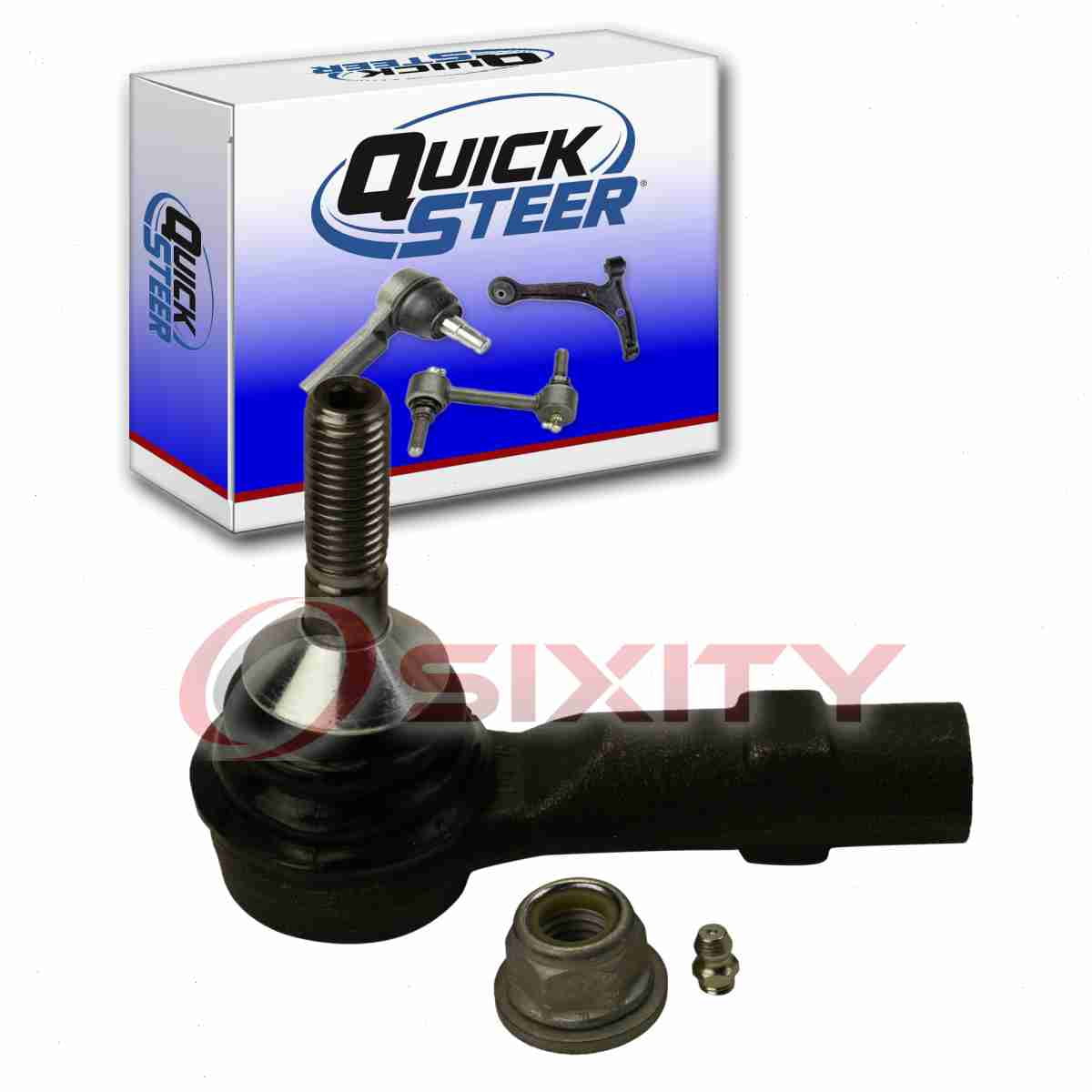 QuickSteer ES800222 Steering Tie Rod End Fits select: 2008-2019 FORD TAURUS, 2005-2007 FORD FIVE HUNDRED