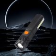 thumbnail image 4 of Jioakfa Electronics Gift Clearance 60% Flashlight Usb Rechargeable Portable Dry Battery Flashlight Outdoor-Bright Multi-Function Emergency Lights Black Size, 4 of 9