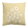 thumbnail image 2 of sunsanly Pillowcase Flower Printed Cushion Cover Exquisite Pattern Wear Resistant Washable Easy Maintenance Pillowslip Sofa Pillow Cover, 2 of 8
